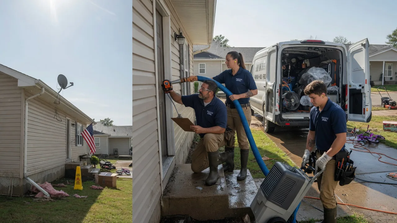 Ceiling Water Damage Restoration in Marietta, NY near me